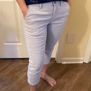 Simply Vera  - Vera Wang smokey blue texured capri jeans